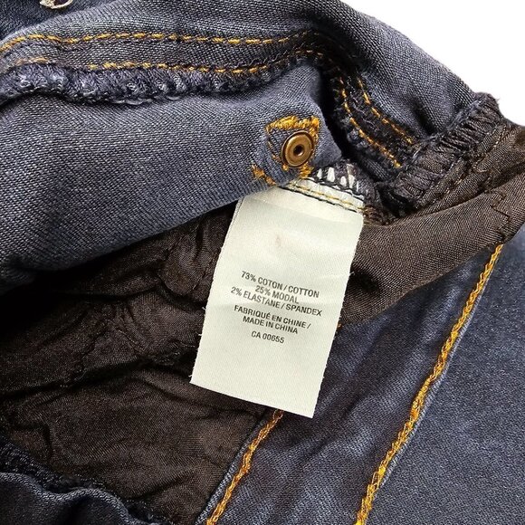 Reitmans Womens  Straight Slim Jeans Blue Size 13 - Picture 4 of 7